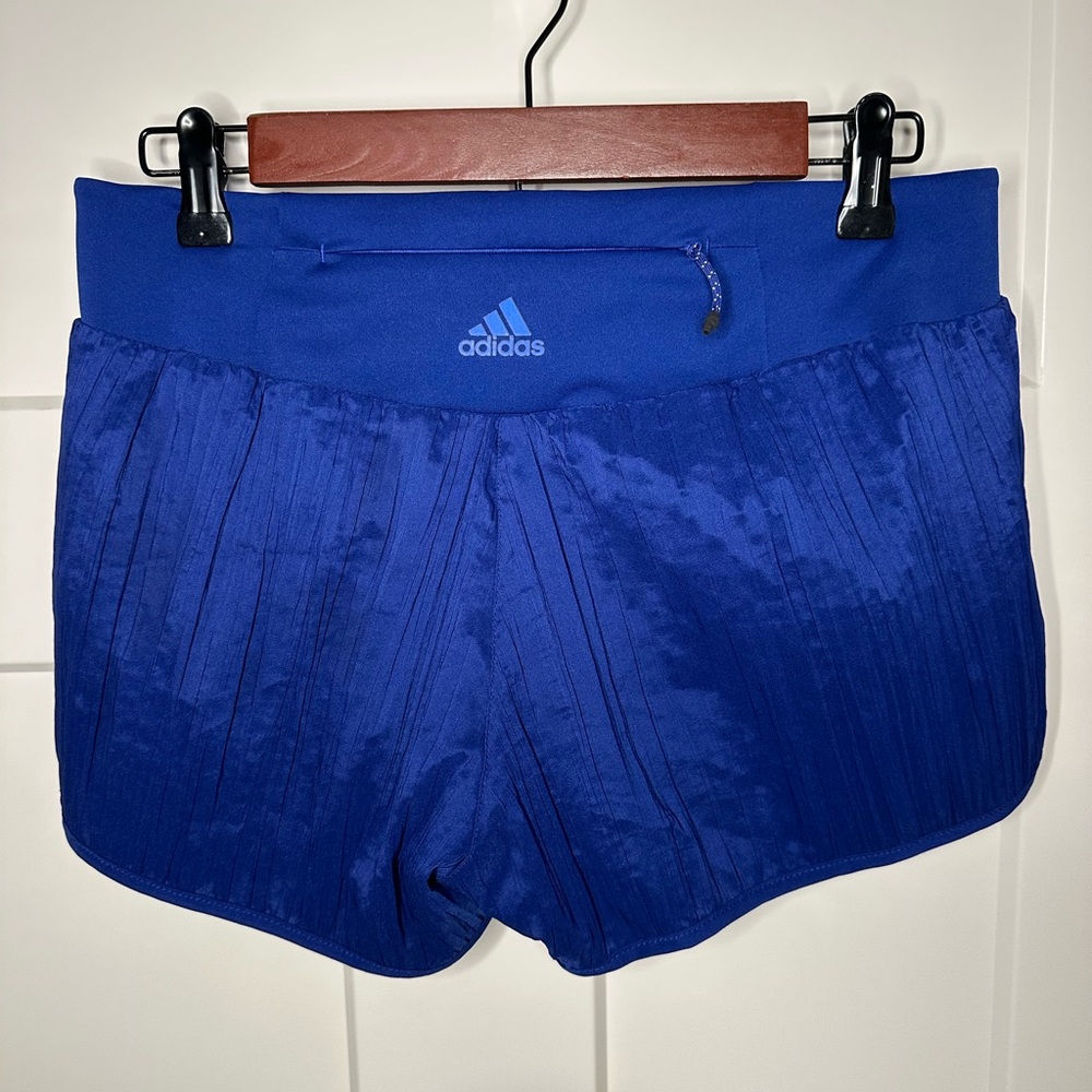 Adidas Energy Running Climalite Blue Shorts S Lightweight Missing Drawstring‎